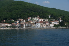 Blick auf Mošćenička Draga