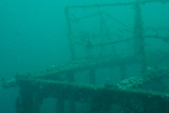 Details am Wrack der Vis