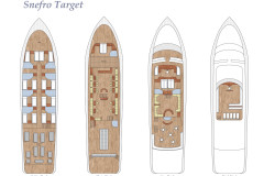 Deckplan der Snefro Target