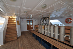 Tauchdeck der Snefro Target
