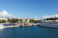 Der Hafen von Split